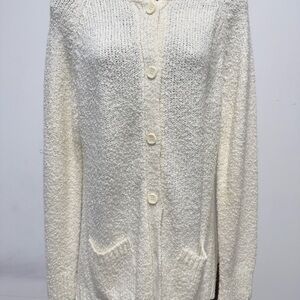 Laura GayleVintage cream button down cardigan